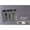 Stainless steel napkin holder