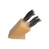 6pcs knife set with wooden block