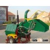 Self-powered wood chipper