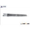 twin conical screw barrel