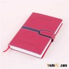 Red PU cover paper diary notebooks_China factory
