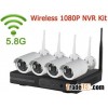 4CH 1080P 5.8G WIFI NVR Kit