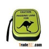 CD tin case with zipper