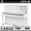 Mechanical acoustic white 88 keys upright piano