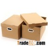 Kraft paper box for mailling