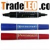 Double head Marker pen glass board markers desktop marker pe
