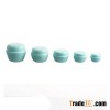 Mushroom shape mini empty plastic sample jar