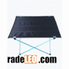Aluminum folding outdoor beach table