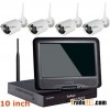 4CH WIFI 10inch WIFI Real Plug and Play LCD NVR Kit