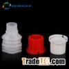 10mm plastic clear drink stand up pouch with nozzle