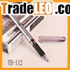 Plastic gel ink pen with cap YB-112