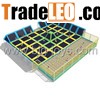 soft indoor climbing wall trampoline park