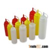 Plastic LDPE squeeze tomato soft bottle chili sauce bottle