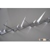 Security galvanized pvc coated anti climb walk spike