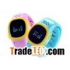 Mini smart kid GPS watch with Web/APP/SMS tracking