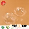 takeaway disposable blister plastic food container with lid
