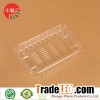 clear PET plastic disposable blister food tray