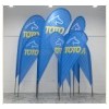 Sublimation fabric polyester beach flag banner