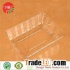 clear food grade plastic tray for baking