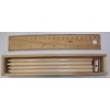 7inch 12c wood pencil with shaprener