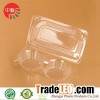 clear disposable clamshell packaging plastic food container
