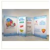 Durable vinyl roll up banner stands