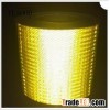 microprismatic reflective tape with embossed pattern for saf