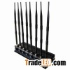 8 Bands Adjustable Powerful 3G 4GLTE 4GWimax Cellphone Jamme
