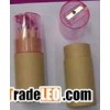 3.5inch wood color pencil in tube with sharpener