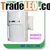 Wide angle PIR motion detector sensor