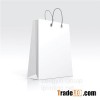Cow leather bag printing,White kraft paper bag printing