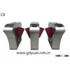 stainless steel bi-directional flap turnstile for pedestrian