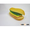 new design hotdog shaped memo pads/ mini notebook/ note