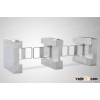 single direction or bi-direction swing turnstile