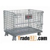 galvanized rolling folding wire cage