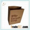 Brown paper carrier bag