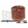 Brass/Copper Hexagonal Wire Mesh