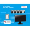 NVR-embedded Monitor all in one plus camera set