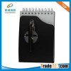 72K PP COVER SPIRAL NOTEPAD WITH PEN