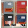 pp spiral notebook with pp divider