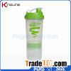 600ml plastic protein shaker bottle with stainless blender s