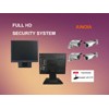 DVR-embedded Monitor all in one plus camera set