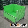 industrial metal wire storage container for warehouse