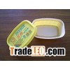cheese container or double blister container for cheese