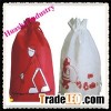 Logo Print Custom Drawstring Bag