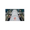Blast furnace flue gas pipeline and valves