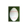 Rugby golf ball