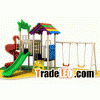 high quality playground with swing for children