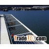 Stainless steel helideck rope mesh