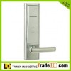 hotel door handle locks with card swipe system